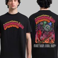 2 Sides Psychedelic Porn Crumpets North America 2025 T Shirt Size L33 M brown