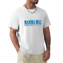 Mamma Mia The Musical Tshirt Casual Work Wear Tshirt 3XL black