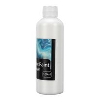 120ML Acrylic Paint Thinner Flow Improver Enhances Consistency and Fluidity On Canvas Paper Wood for Professional Art white