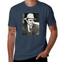 Al capone smoking cigar T-Shirt Lightweight Gym Training T-Shirt 4XL balta