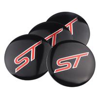 4Pcs 54mm/56mm/60mm For Ford Mustang ST Kuga Original Hubcaps Car Wheel Center Covers Sticker Auto Hub Caps Emblem Replacement