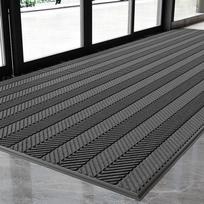 Didelis sugeriantis neslystantis grindų kilimėlis - Dulkes surenkantis pasitinkantis kilimėlis komerciniams įėjimams, restoranams ir viešbučiams 60x90cm black