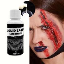 Skysto latekso specialieji efektai: Netikri Žaizdų ir Randų Makiažas Helovino Cosplay Latex 30ml brown
