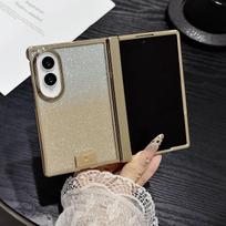Electroplating Gradient Glitter Phone Case for Samsung Galaxy Z Fold8 Fold 8 Wide Shockproof Hinge Protection Slim Fit Cover Galaxy Z Fold 8 auksas