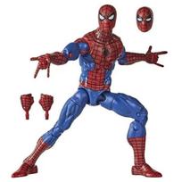 Retro Web-Slinging Articulated Action Figure Avengers Spider-Man Collectible Toy for Boys 6-Inch Spider Hero Model