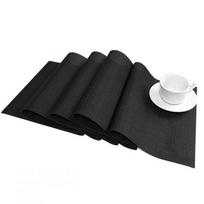 Vienos spalvos staltiesės takelis PVC staltiesė Namų dekoras Stalo uždangalas Stalo dekoracija 180x30cm ruda