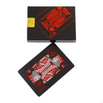 Playing Cards Waterproof professional high quality PVC Red Silver black