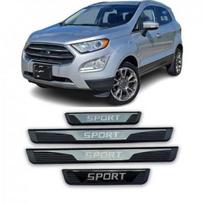 Ford EcoSport 2024 Automobilio Aksesuarai Automatinis Durų Slenksčio Braižymosi Plokštelės Raštas Apdaila black