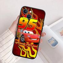Cars Lightning McQueen Case for Samsung M06 M15 M16 M35 M55 M56 A36 A42 A50 A50S A51 A52 A32 A33 A05 A05S A06 A16 A20 Galaxy A32 5G red