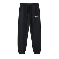 Fear of God Essentials Klasikinės kelnės-džemperis Vintažinės juodos Unisex apatiniai 130AS262031F M black
