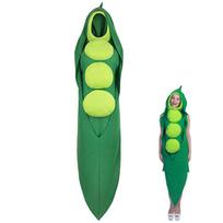 Trendy Falei Fall Season 2023 Adult Pea Onesie Costume Polyester Fiber yellow
