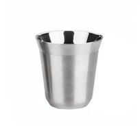 80/160/250ml Outdoor Camping Espresso Mug Thickened 304 Stainless Steel Double Wall Insulation Coffee Cup Tea Cup 80ml mėlyna