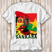 Thomas Sankara African Marxist Revolutionary Cartoon T and kids tshirt Best Seller Funny Movie Gift Music Meme Top Tee 4123 120 red