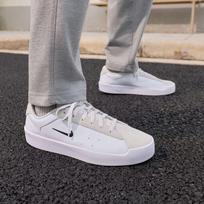 Nike COURT HERITAGE Skateboard Shoes Men's White 45 gray