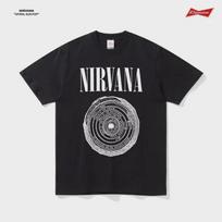 Nirvana - Sub Pop Tee Double Sided Prints L gray