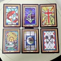 41 Pcs Cards Heloise Lenormand Poker Size Fortune Telling Oracle Cards 2nd Edition 9*6.5cm black