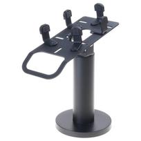 Adjustable POS Terminal Mount With Cable Management Angle Rotatable POS Machine Stand For Retail Stores Countertops 1 black