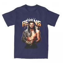 Roman Reigns imtynių nugalėtojo aksesuarai Marškinėliai vyrams moterims Vintažiniai grynos medvilnės drabužiai su grafiniu spaudiniu XXXXXL bordinė