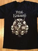 New Vital Remains Tee Shirt For Men Heavy Cotton Black All Size Unisex AC076 Unisex T-Shirt S gray