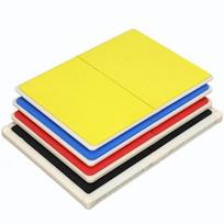 4pc Rebreakable Taekwondo Board Reusable Martial Arts Training Performance Board for Wesing Practice Break Board Y  4PCS yellow
