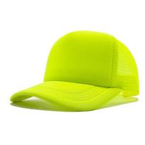 Vintažinė reguliuojama unisex kepurė lauko žygiams ir alpinizmui Adjustable fluorescencinė žalia spalva