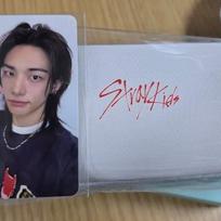 Stray Kids Hyunjin music show photocard