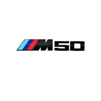 3D ABS Automobilio Stiliaus Galinės Bagažinės Ženklelis Emblema Logotipo Lipdukas Dekoro Aksesuaras BMW M M1 M2 M3 M4 M5 M6 X7M X2M X4M X3M X5M X6M gray
