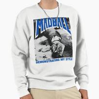 Unisex Cotton Sweater Pullover Hoodie Printed Sweater Madball Dms Pullover Sweatshirt Casual Long Sleeve Sweatshirt 5XL (100-110kg) balta