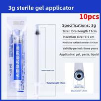 Medicininis vienkartinis makšties vaistų pristatymo įrenginys iš PVC medžiagos ginekologiniams gydymams 13cm blue