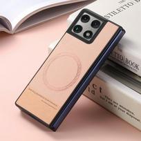 PU Odos Magnetinis Dėklas Motorola Razr Fold Belaidžio Įkrovimo Matinis Apverčiamas Telefonas Atsparus Smūgiams Dangtelis Moto Razr Fold Bamperis Motorola Razr Fold ruda
