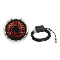 Spidometras GPS Odometras 85mm jachtai valčiai balta