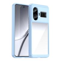 For Realme GT5 Case Realme GT GT5 5G Cover Luxury TPU Cases Shockproof Hard Back PC Silicone Protective Phone Cover Realme GT5 Realme GT 5G gryna