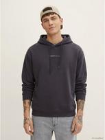 TOM TAILOR DENIM Vyriškas džemperis su gobtuvu