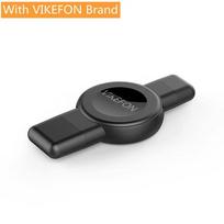 Magnetic Watch Wireless Charger USB Type-C for Apple Watch 9/8/7/6/5/4 SE Samsung Watch Galaxy 7/6/5/4 Active 1/2 Fast Charging black