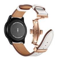 Italija Odinis dirželis skirtas samsung galaxy laikrodžiui 3 45 mm/46 mm Gear s3 pasienio diržo apyrankė Huawei gt-2-2e-Pro 46 mm 22 mm laikrodžio apyrankė For 22mm watch band beige