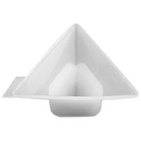 Triangular Pyramid Ornament Crafts Silicone Mold Epoxy Jewelry Mold Resin Casting Pendant Mold Suitable for Diy Crafts 1 white