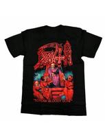 2025 DEATH Scream Death Metal Thai Band Classic Reprint Flower Short Sleeve T-Shirt High Quality Luxury Brand Selling Popular 4XL įvairiaspalvis