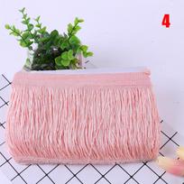 10 Meter Latin Fringe Tassel 15cm Lace Trimming Tassel Rayon Lace Macrame Diy Samba Dance Dress Stage Garment Sewing Accessory (as the picture,10M) blue