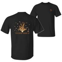 Sonar Strike Orange 6th Sense T-Shirt, Fishing Lure Graphic Tee, Soft Cotton Ble XL black