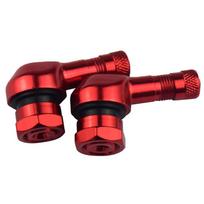 Aluminum Zinc Zinc Alloy Tire Valve Stems Motorcycle Valve Stem CNC Motorcycle Rim 90 Degree Valves Stem Cap