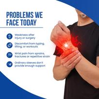 Leeford Ortho Wrist Braces With Thumb Support for Pain Relief | Wrist Support Splint For Arthritis, Sprains, Carpal Tunnel | Universal Fit brown