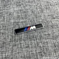Motorsporto Metalinė Automobilio Lipdukas Aliuminio Emblema Grotelių Ženklelis BMW M E46 E90 E60 F30 G20 X1 X2 X3 X4 X5 X6 X7 i3 i4 i5 i7 M2 G30 gray