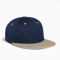 Color matching flat edge hat custom logo embroidery hip hop hat men's cap printing advertising baseball cap adjustable black