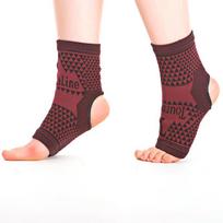 Magnetic Tourmaline Ankle Support: All-Season Foot Protector for Seniors black