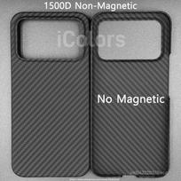 for Poco F8 Ultra/Redmi K90 Pro Max/Redmi K90 Max Aramid Carbon Fiber Case Magnetic with MagSafe Ultra thin Lightweight Cover Redmi K90 Max&Choose Phone Model gray