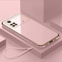 Prabangus padengtas TPU telefono dėklas su dirželiu Xiaomi Poco F4 GT F5 M4 M5 X4 X5 Pro 12T 13T Pro Redmi Note 10 11 12 Pro 10C 12C minkštas dėklas, silikoninis dangtelis Xiaomi Poco X4 GT
