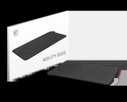 MSI Agility GD23 | Mouse pad | 220 x 320 x 3, MOPMSIAGILITY_GD23