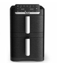 Karšto oro gruzdintuvė TEFAL Easy Fry Crispy Stack, EY7528E0, 10 l, juoda