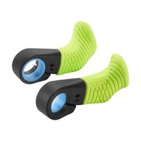 Cycling Thumb Assist Grips Light weight Mountain Bike Handlebars Grips for Long Cycling Antislip oranžinė