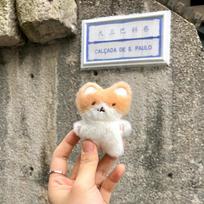 Baekhyun Plush Doll Keychain Pop-Up Store Mini Catcher Plush Doll Keyring Bag Baek Hyun Fans Collection Birthday Present white